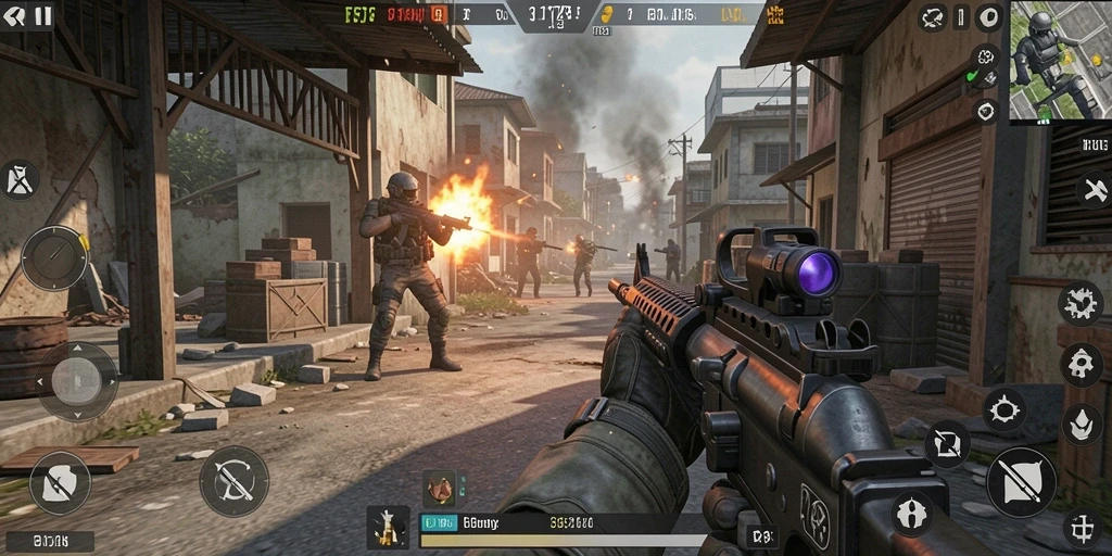 Tampilan gameplay menegangkan dan atraktif dari 3178.