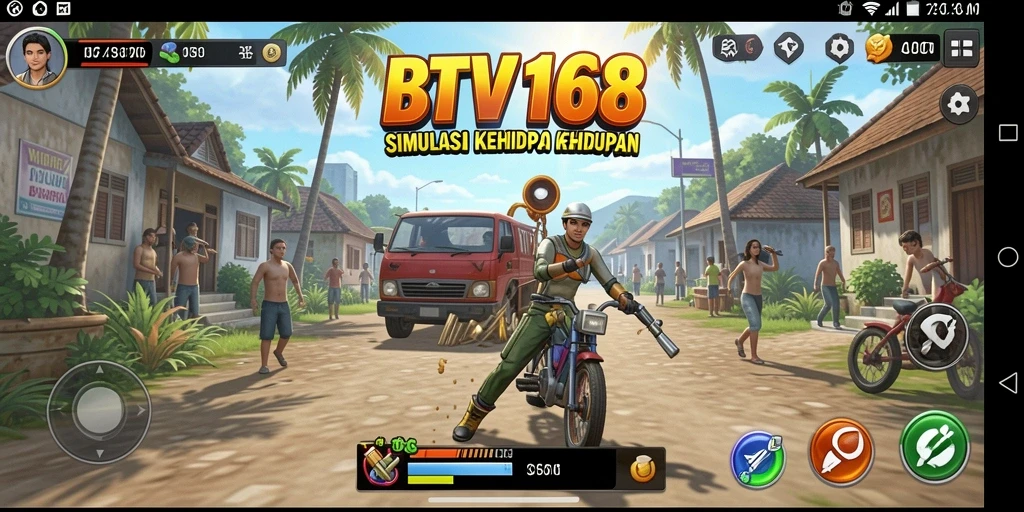 Tampilan gameplay BTV168 yang menarik dan interaktif.