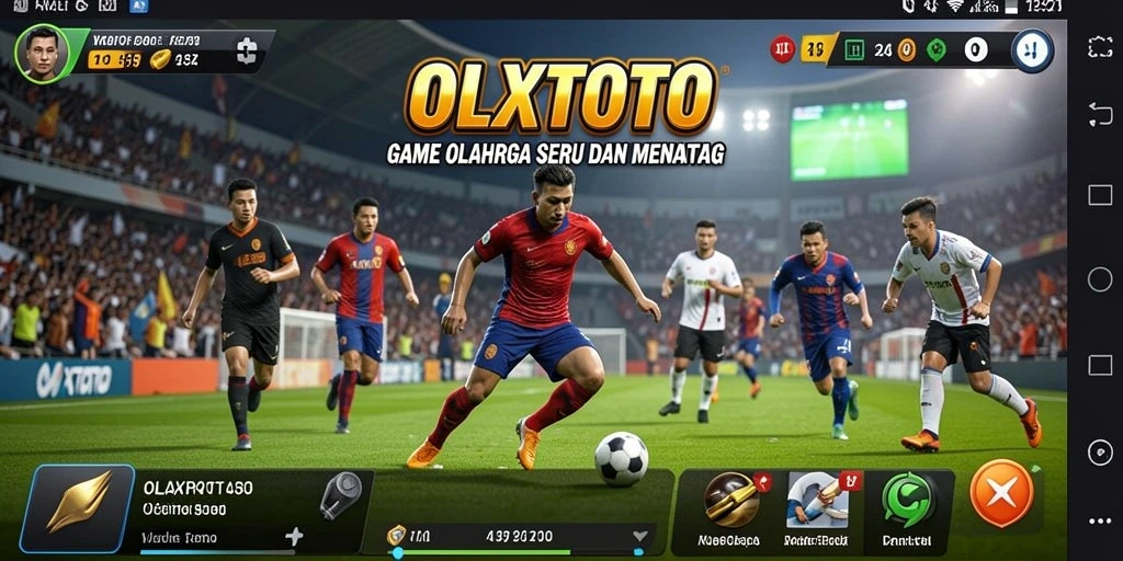 Tampilan gameplay OLXTOTO yang seru dan kompetitif.