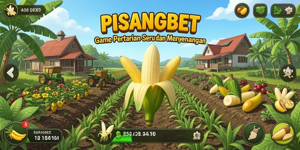 Tampilan screenshot PISANGBET menampilkan keseruan gameplay Farming.