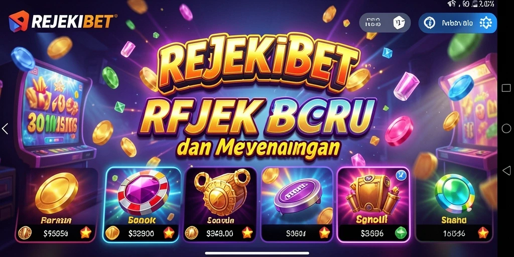 Tampilan gameplay slot yang memukau di REJEKIBET.