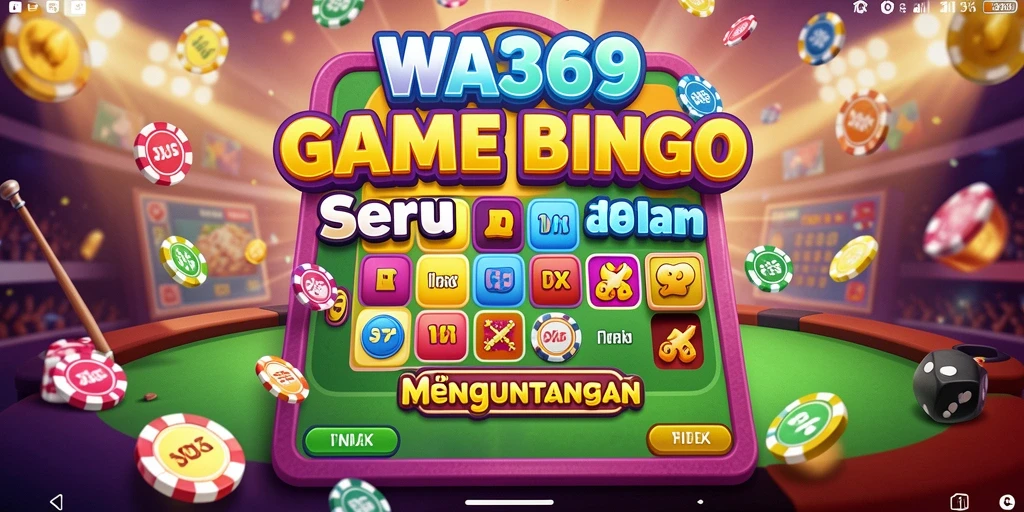 Tampilan menarik dari gameplay Bingo yang seru di WA369.