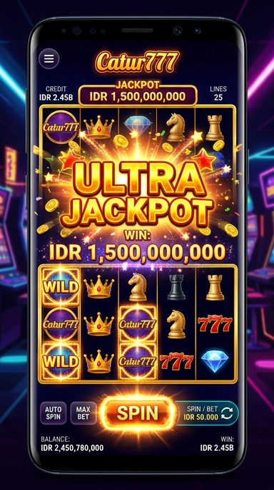 Tampilan aplikasi catur777 yang intuitif dan mudah dinavigasi.